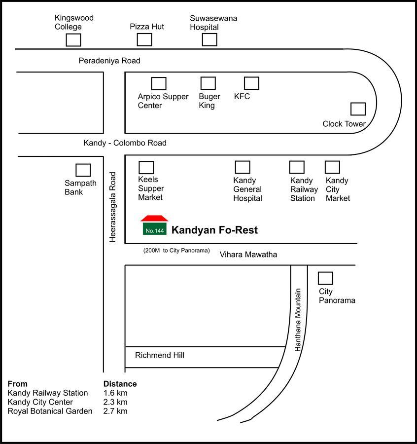 Kandyan Fo Rest Exterior foto